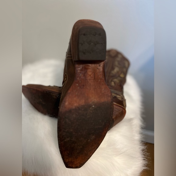 Twisted X “Steppin’ Out” leather upper Western Boot Brown size 9.5 - Picture 6 of 17